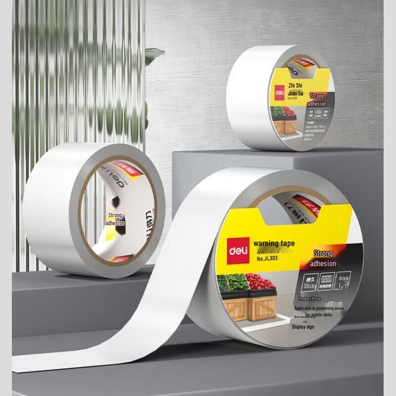 Deli PVC Safety Warning Tape 48mm*33m