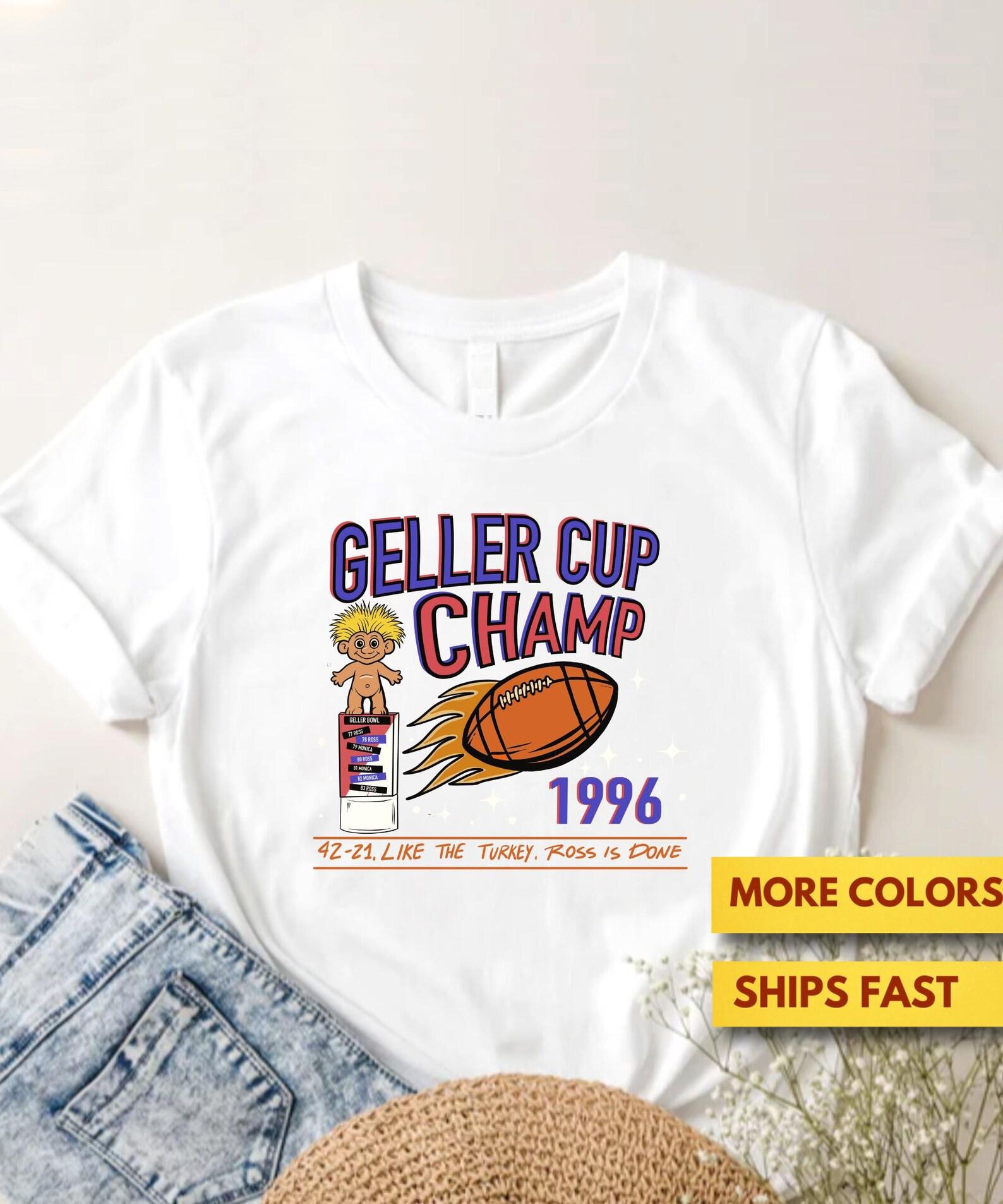 Geller Cup Thanksgiving Shirt, Geller Bowl Friendsgiving,Geller Cup Champ,Funny F.R.I.E.N.D.S Fan Shirt, Football Thanksgiving Gift Soft Tee 3XL