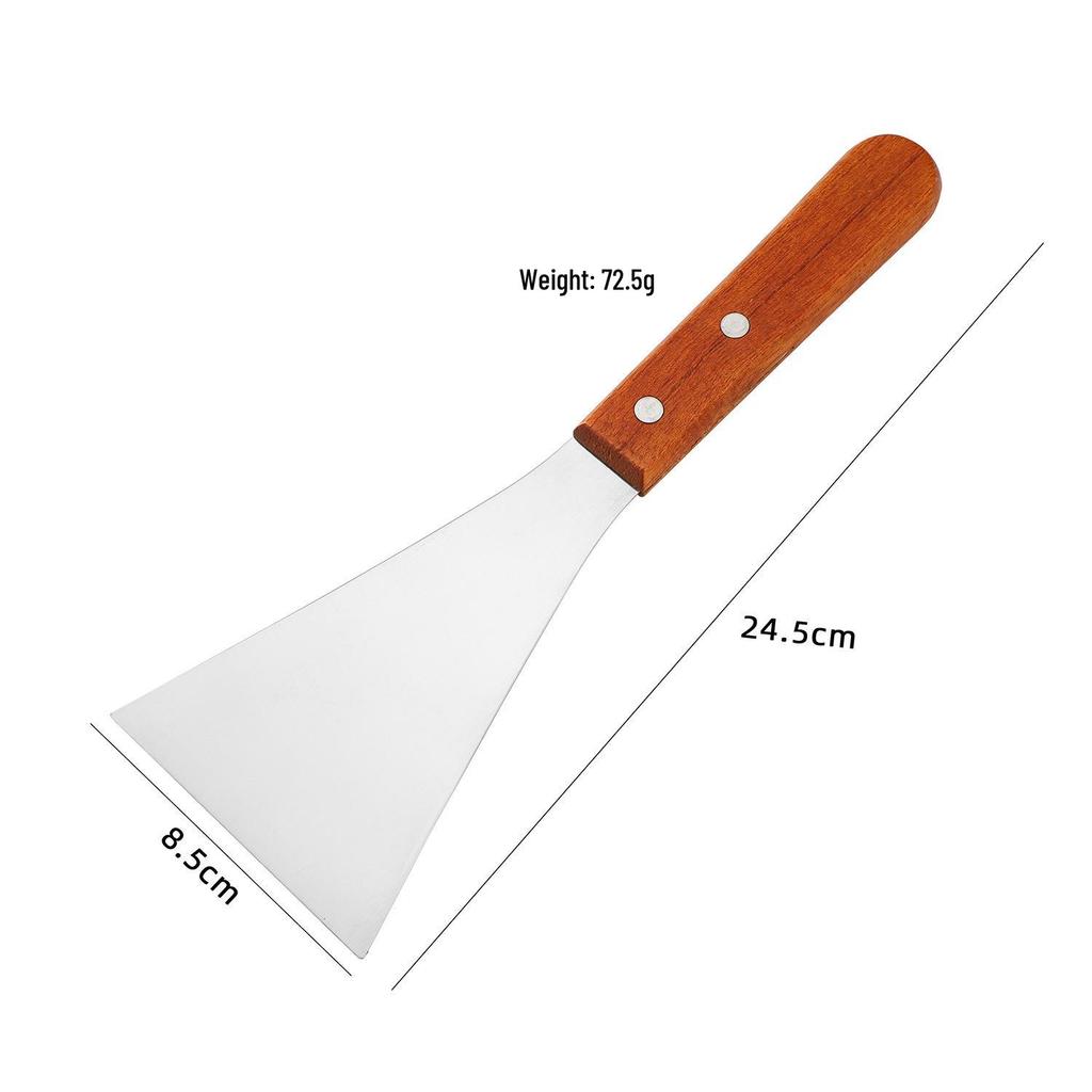 Stainless Steel Cooking Spatula for Pancakes, Pizza, Steak, and Fish
