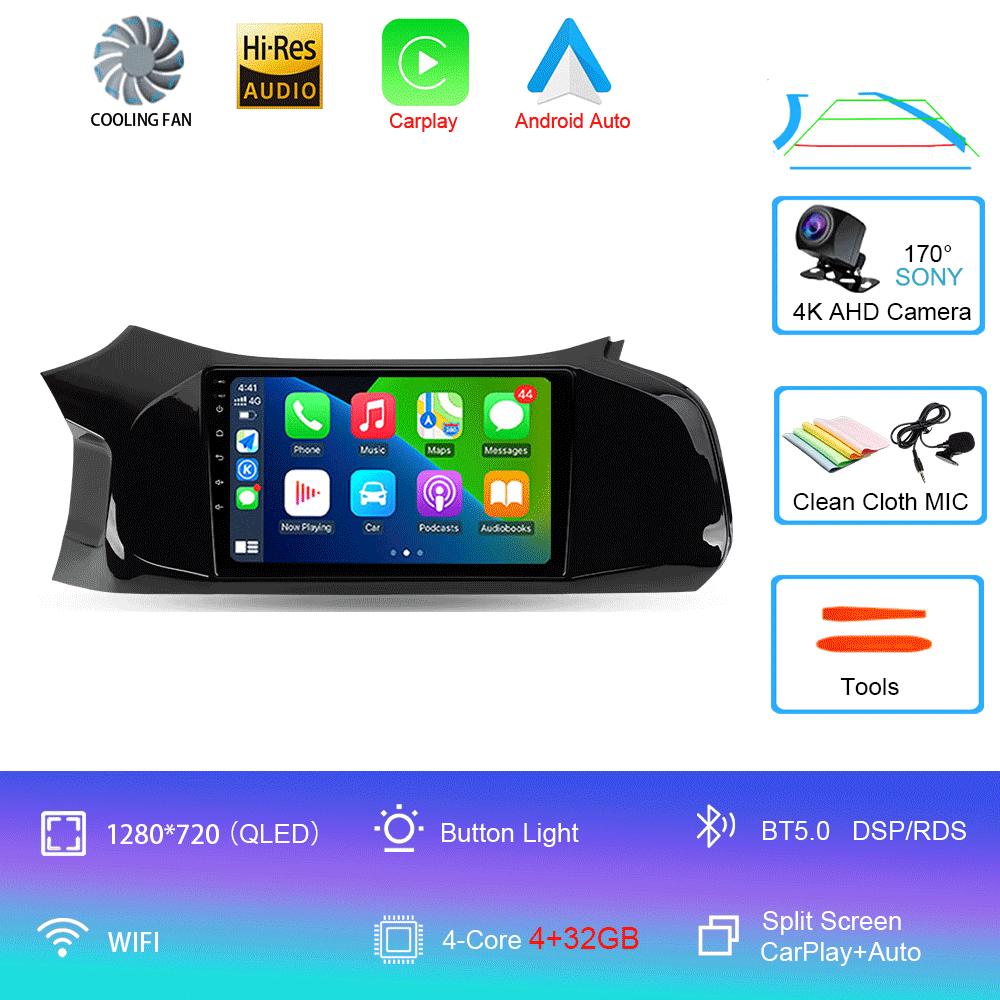 

Автомагнитола Android 14 Для Chevrolet Onix 2012 - 2014 2015 2016 - 2019 Навигация GPS Мультимедийный Видеоплеер Стерео Carplay 4G BT