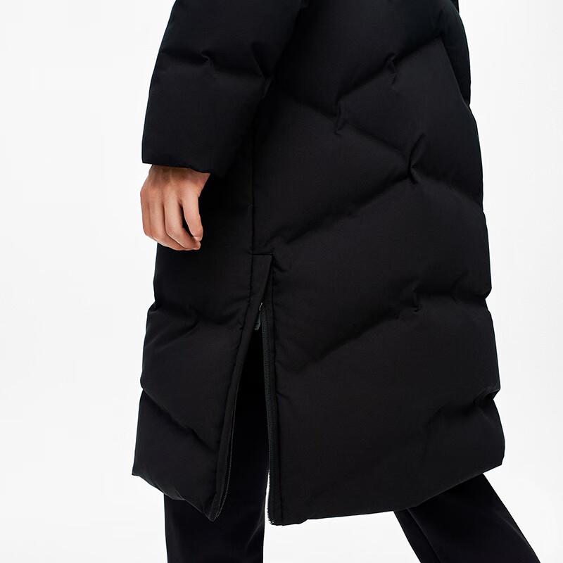 Anta Champion All-Weather Long Hooded Down Jacket
