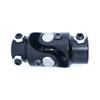 JMKTMP Universal Joint 3/4-36 Spline X 3/4" DD Black Steering Shaft U-Joint Coupling