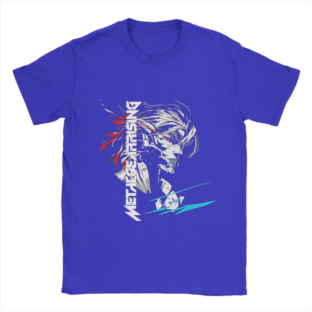 METAL GEAR SOLID RISING INVERTED T Shirt Men's  100% Cotton Funny T-Shirts Round Neck  Tees Short Sleeve Clothing Birthday Gift