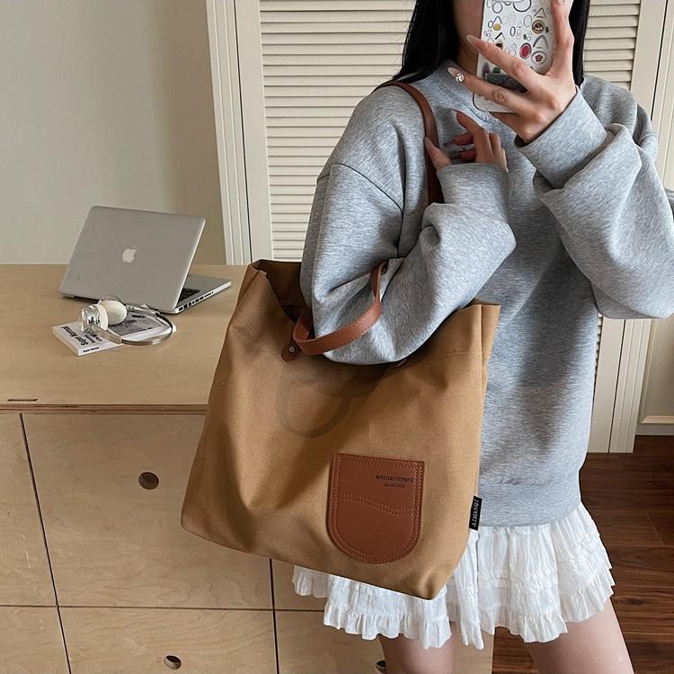 Canvas Women's Tote - Large Capacity, Versatile Casual Shoulder Handbag