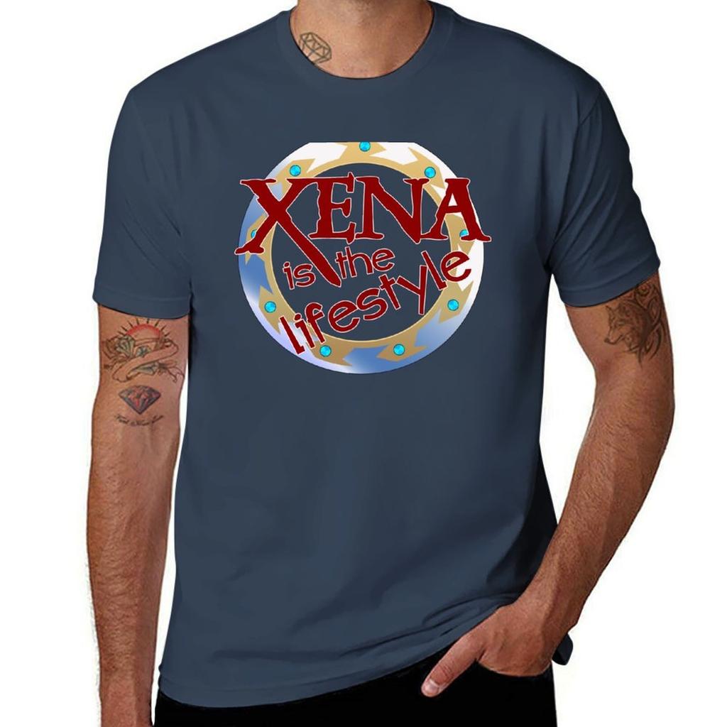 Xena Is The Lifestyle Red Tshirt Long Lasting Casual Tshirt