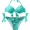 European & American Style Cross-Border Sexy Beach Split Bikini Women's Swimsuit