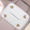 Creative Car Tissue Box Universal Car Tissue Holder Gift Cute Napkin Dispenser  Seat Back