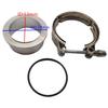 Holset Turbo Compressor V-band Flange + Clamp For CMmins