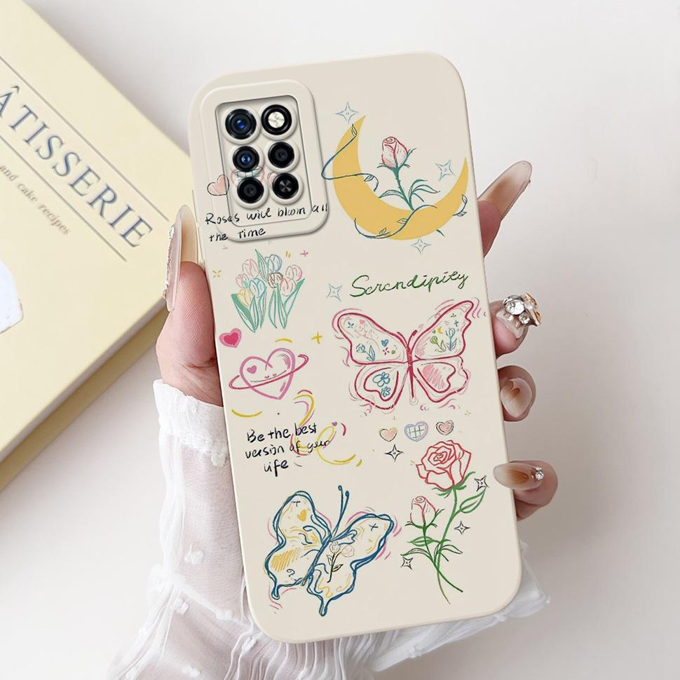 Case For Infinix Note 10 Pro Cover Pattern Animal Cartoon Silicone For Infinix Note 10 Note10 Pro X695 X695D Phone Cases Shell