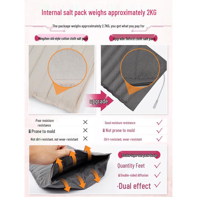 MingZhen Electric Sea Salt Hot Compress Pad