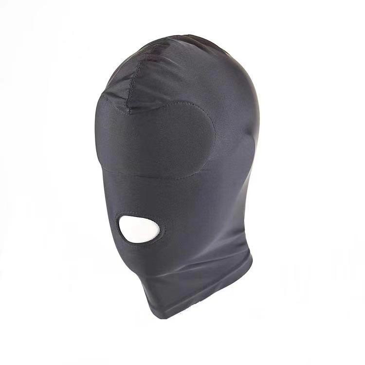 Couples' Alternative Fun: Full-Cover Breathable Elastic Headgear with Exposed Eyes & Mouth