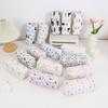 Cartoon Print Pencil Case With Large Capacity For Students And Makeup Storage
