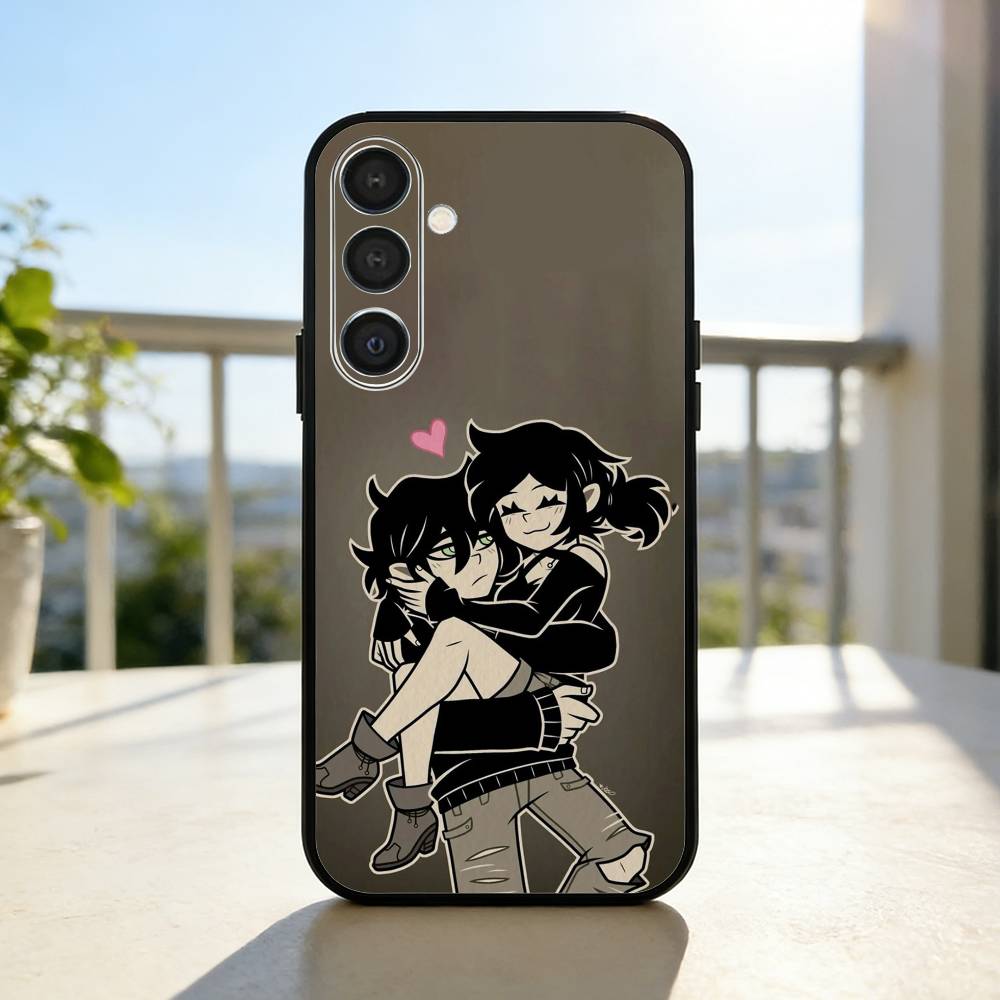 Coque de téléphone Coffin Of A-Andy And Leyley Pour Samsung A73,72,71,53,52,51,22,91,80, Coque Noire Souple