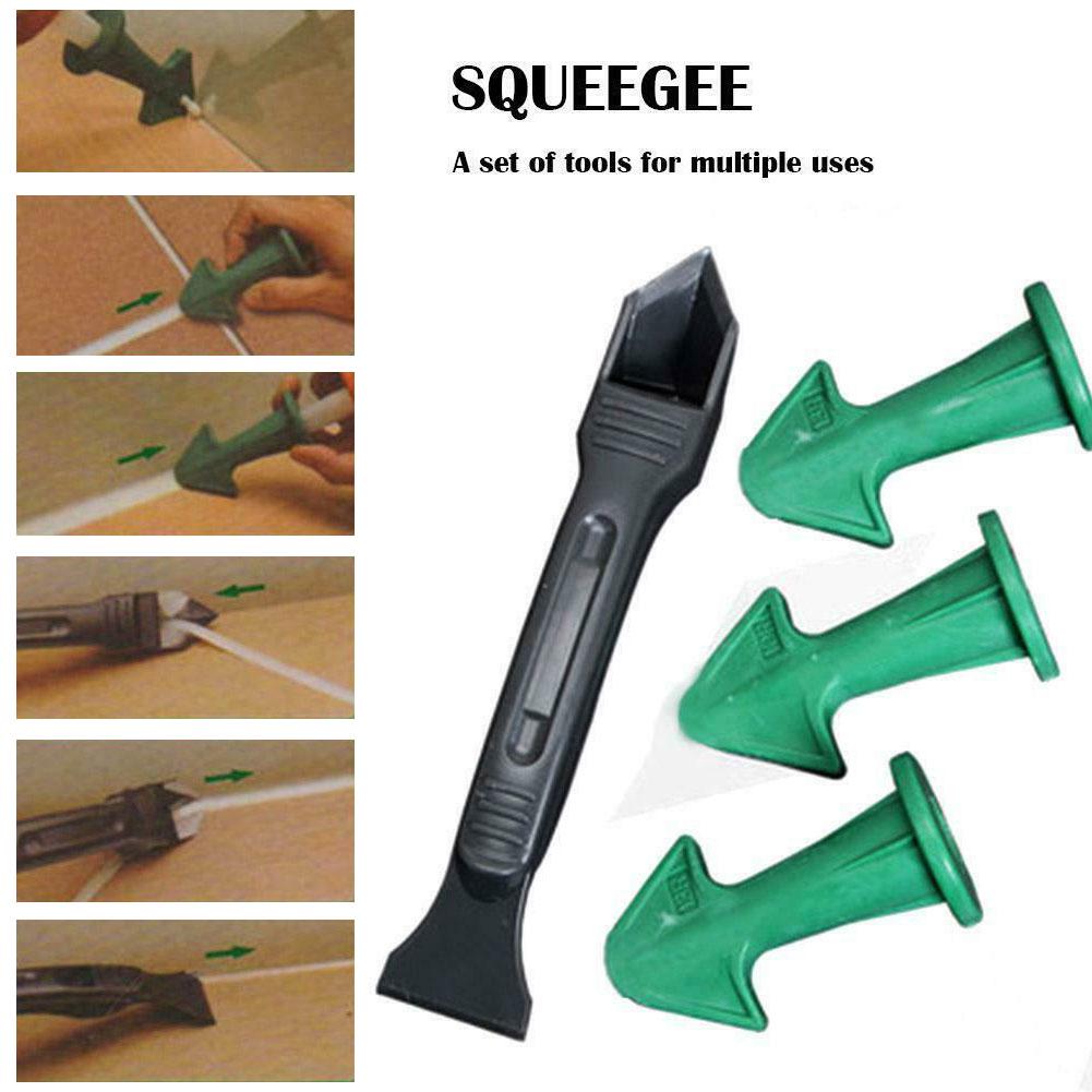 Set de instrumente de etanșare pentru etanșare, duze din silicon reutilizabile. Set de raclete din plastic
