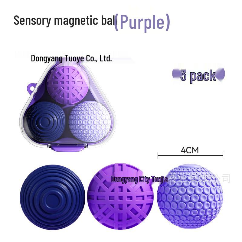 Magnetic Sensory Silicone Ball Stress Toy