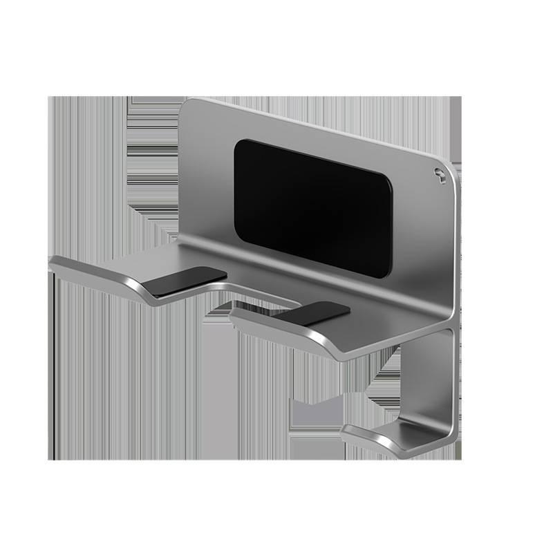 Wall-Mounted Electric Hair Dryer Holder with Cord Wrap