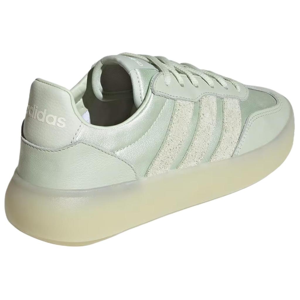 Adidas BARREDA DECODE Abrasion Resistant Low Top Casual Shoes Women's Linen Green Sneakers JR1223