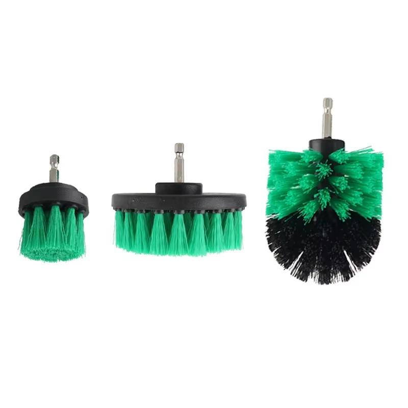 Multi-functional Electric Drill Brush Set Accessories Nylon Scrubber Brush Cleaning Tool For Floor Furniture Kitchen Bathroom
