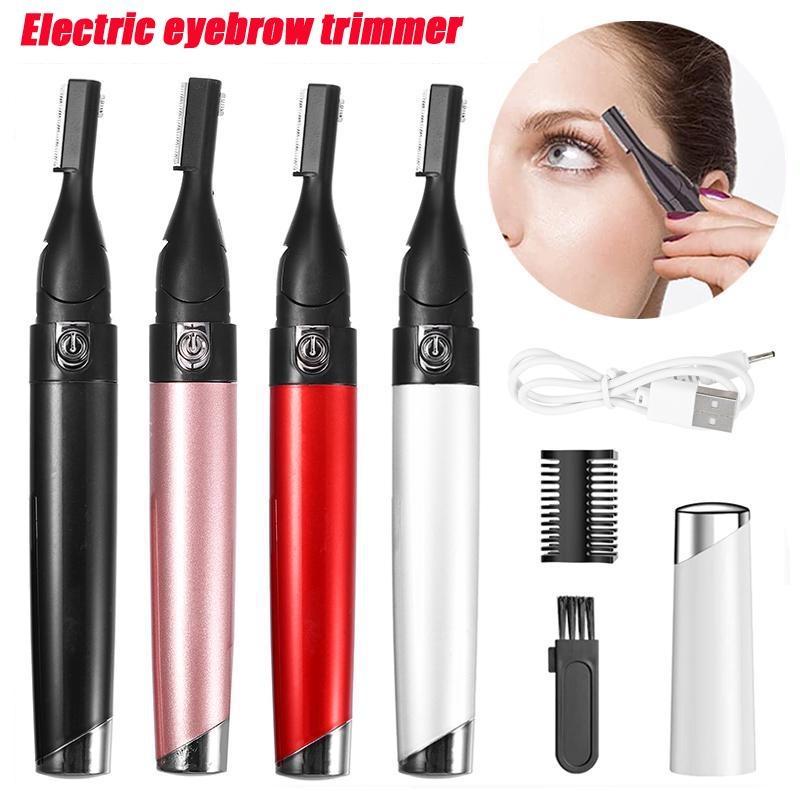 

Красота Электрический триммер для тела USB Перезаряжаемый электрический триммер для бровей Мини-устройство для удаления волос на лице Портативная бритва для лица, губ, ног, тела