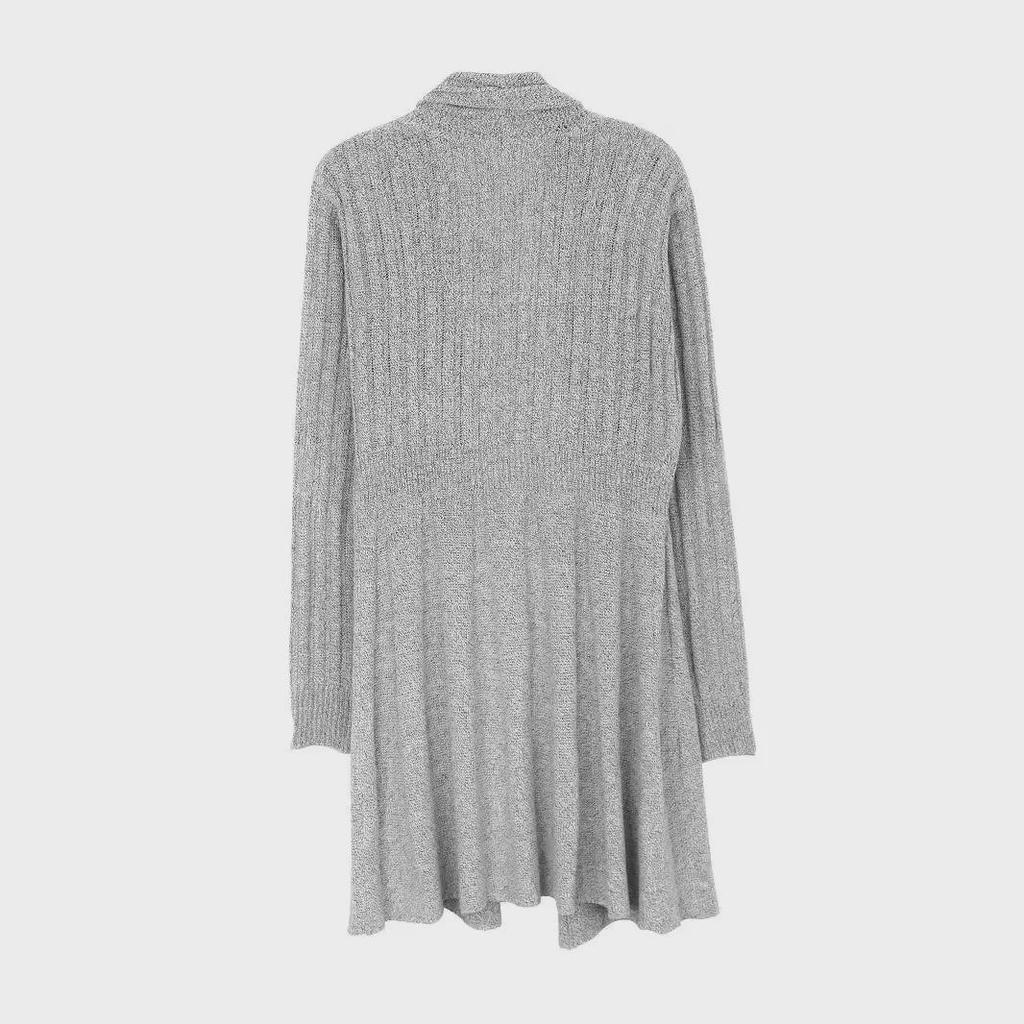 European and American Long-Sleeve Mid-Length Knitted Cardigan Sweater for Spring, Autumn, and Winter