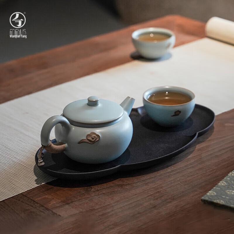 Wanqiantang Chinese Ceramic Tea Set Gift Box