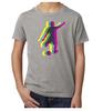 Soccer Player Kicking Ball, Youth Soccer Shirt, Graphic Sports T-Shirts