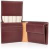 Takeo Kikuchi TK Surface Accessory Bifold Wallet, Men's, Bordeaux