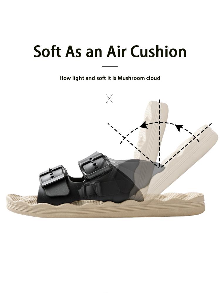 Slippers for Men In Summer Outdoor Wear Home Use Couples Indoor Soft Soles Bathrooms Non-skid Extra Large 4849 Sandals Slippers