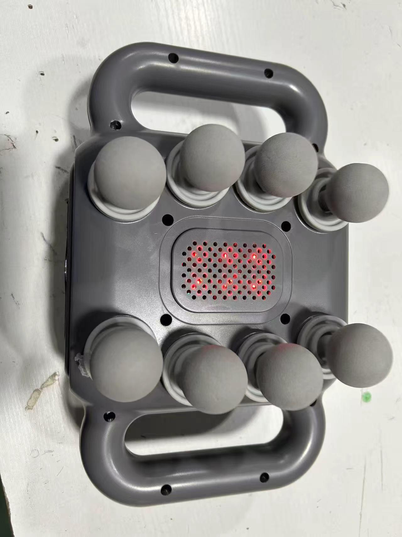 Portable Multi-Head Muscle Massager for Full Body Relaxation