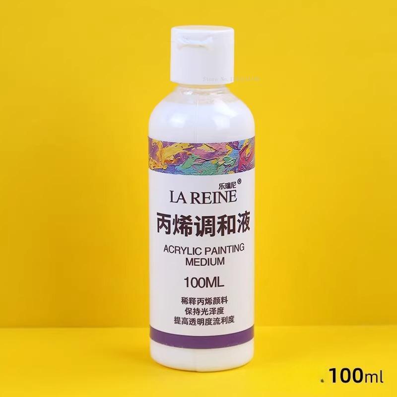 500Ml Acrylic Pigment Blending Liquid Art Painting Special Media Artist Paintings Improve Transparency and Fluidity  Paints