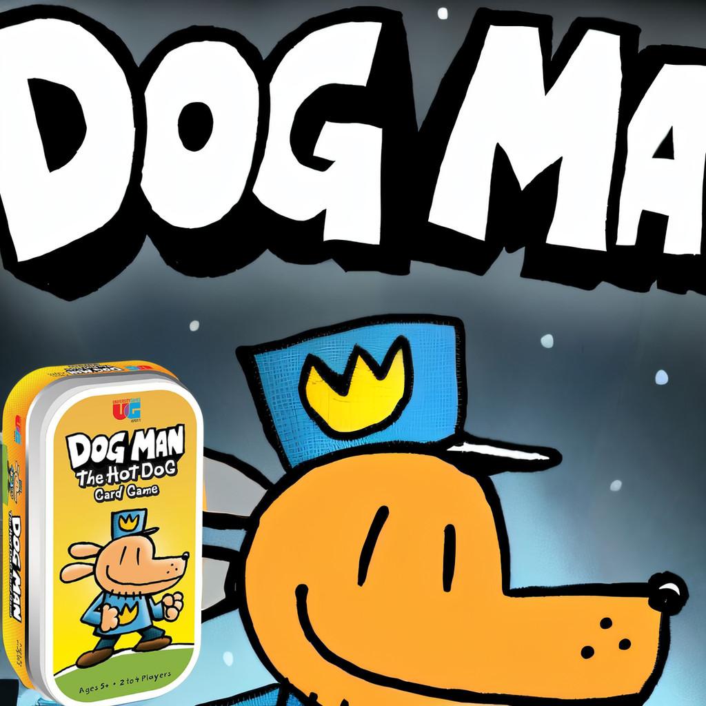 Dog Man Detective Dog Fun Party Game Card Deck For Interactive Family Entertainment