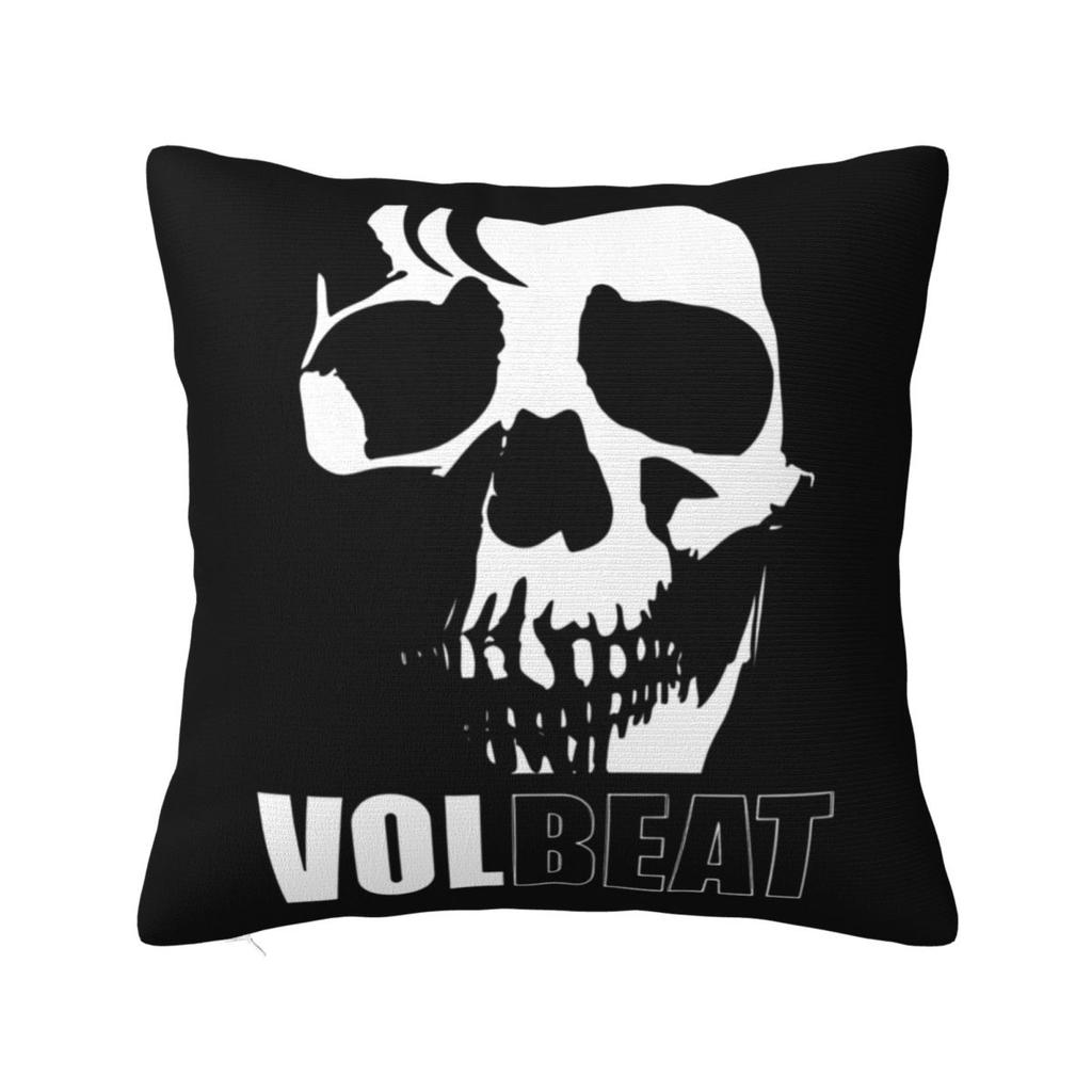 Volbeats Greatest Of All Tours Square Pillow Covers Bed Car Guitar Cushion Cover Cute Decorative Pillow Cover 40*40