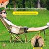 OIMG Folding Moon Chair with Adjustable Recline