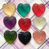 wholesale diy heart-shaped resin rhinestones wedding accessories scrapbook wedding decoration  rhinestone