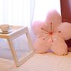 Non-Toxic Pink Fluffy Cherry Blossom Floor Cushion Soft Plush Seat Pad For Indoor Use Home Back Cushion Seat Cushion