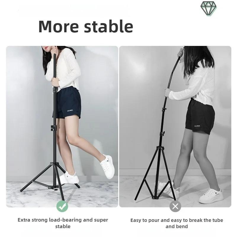 Universal 160cm Tripod for Mobile Phone Photography Stand Led Support for Cell Phone for Youtube Video Phone Stand