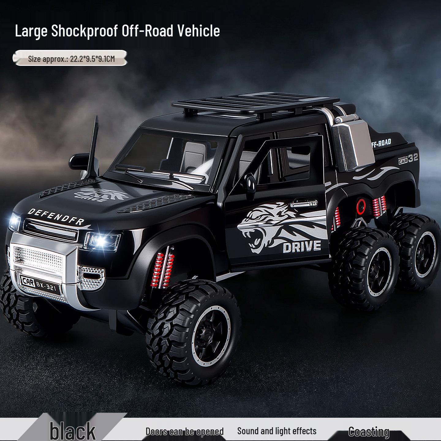 Children s Six-Wheeled Off-Road Vehicle Toy with Sound and Light