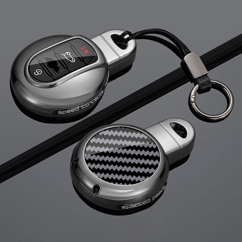 For Bmw Mini Cooper Zinc Alloy Car Key Cover Countryman F54 Clubman F55 Hardtop F56 F57 F60 Car Key Full Package Protective Case