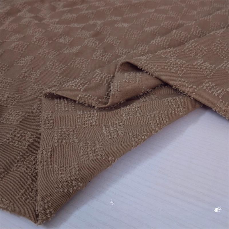 Praná Čistá Bavlna Džínová Žakárová Látka Vintage Háčkovaná pro DIY Šití Bundy Košile Šaty Oblečení Designové Látky Látka