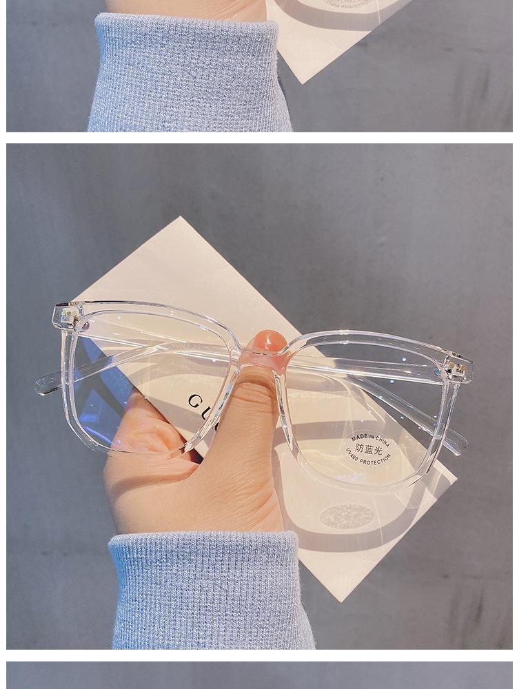 Blocking Glasses Cat Eye Clear Lens Ultralight Unisex Fashion Goggles Optical Spectacle Flat Lens Eye Protection Plain Glasses