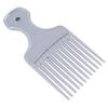1Pc Wide Teeth Brush Pick Comb Fork Hairbrush Insert Hair Pick Comb Plastic Gear Comb for Curly Hair Styling Tools