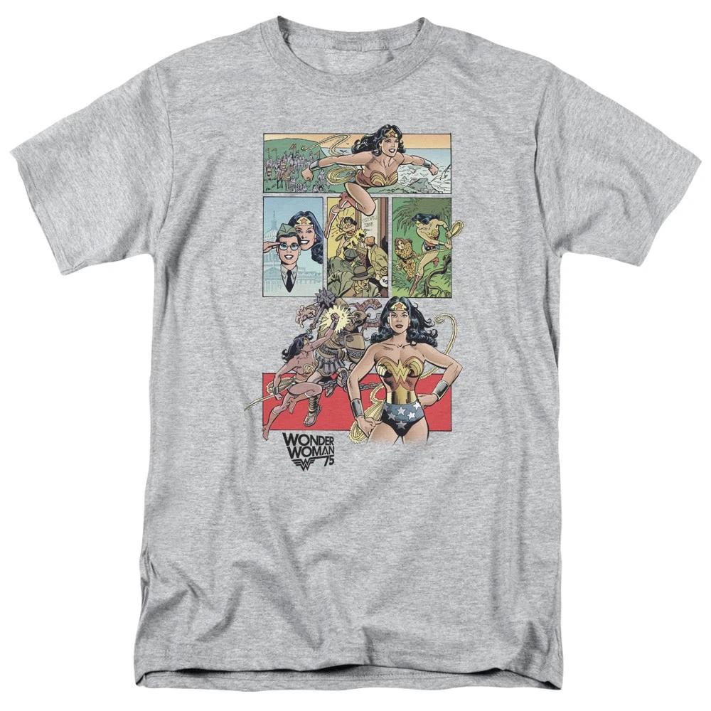 Wonder Woman 75th Anniversary Comic Page Licensed Children s T-shirt 100