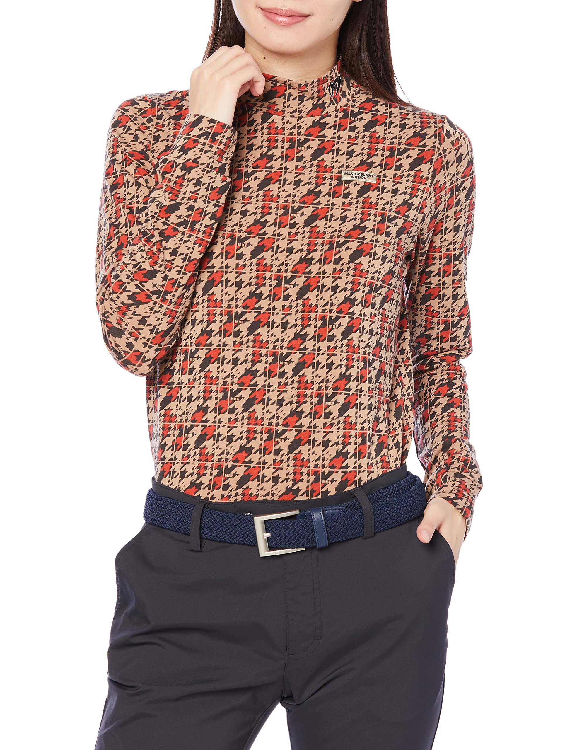 

Master Bunny Long Sleeve High Neck Shirt Cell Golf Undershirt 2 Women s (Stretch, Warm Thermal) / / 759-2266908 040_Beige [L]