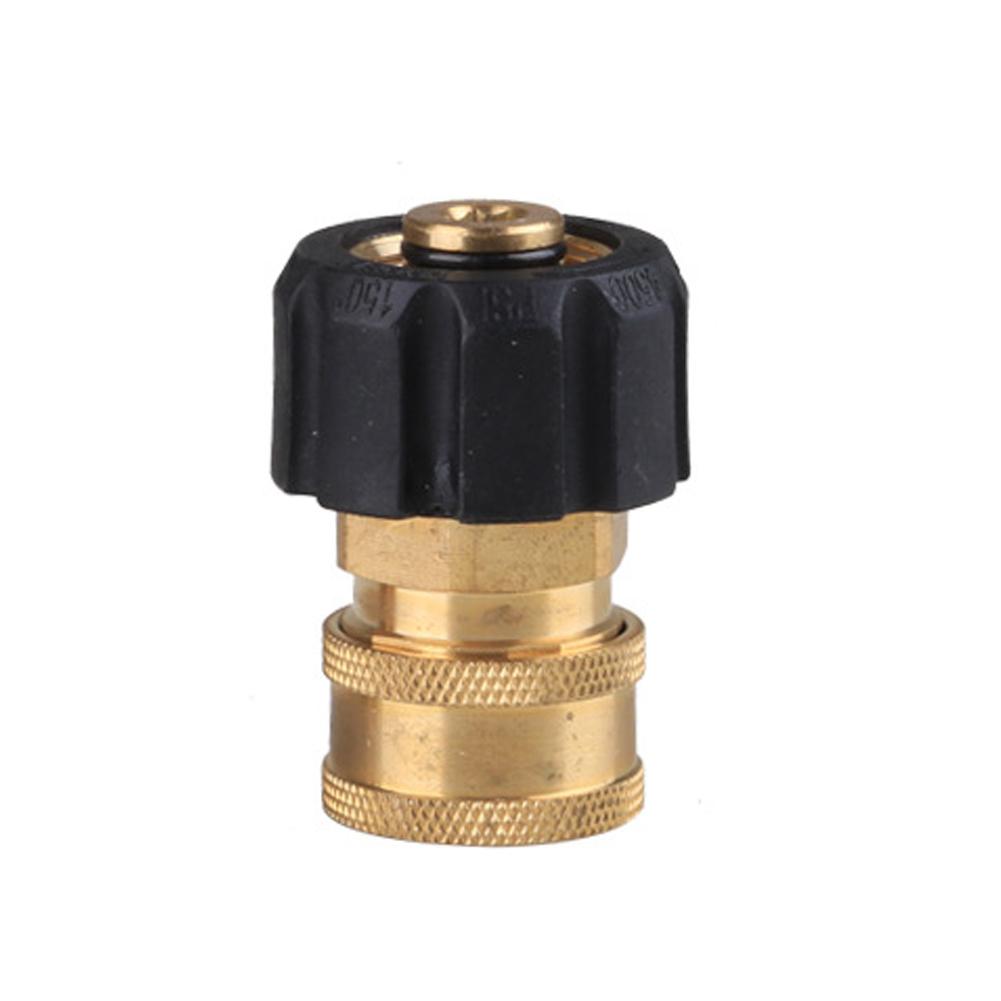 Rýchlospojky pre vysokotlakový čistič M22 14 mm na 3/8 palca a 1/4 palca Adaptér na hadicu a pištoľ vysokotlakového čističa Max 5000 PSI
