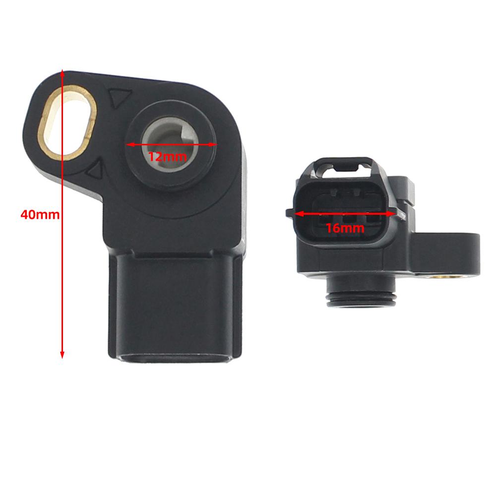 

For Yamaha XTZ 125 YBR 125 Factor YFZ450 2009-2013 Throttle Position Sensor TPS Assy Replaces 18D-H5885-00 CCW-counterclockwise