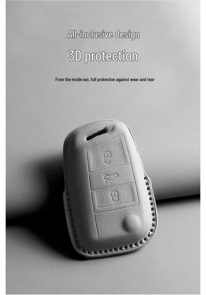 Volkswagen Tan Rui Key Case for ID.4x/Crozz/Ling Du/Lan Xun/ID.3/Golf 8