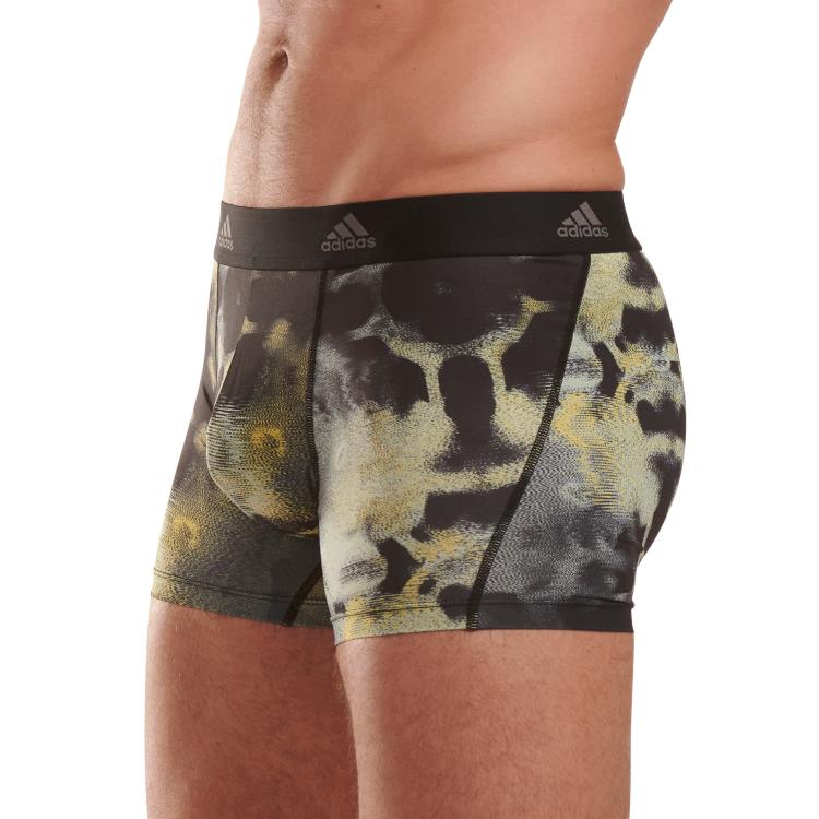 Adidas Logo Print Sports Casual Boxer Briefs 3-Pack Men Underwear 4A3M02-929