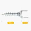 50 Count Double Ended Dowel Screws for Baseboard Installation