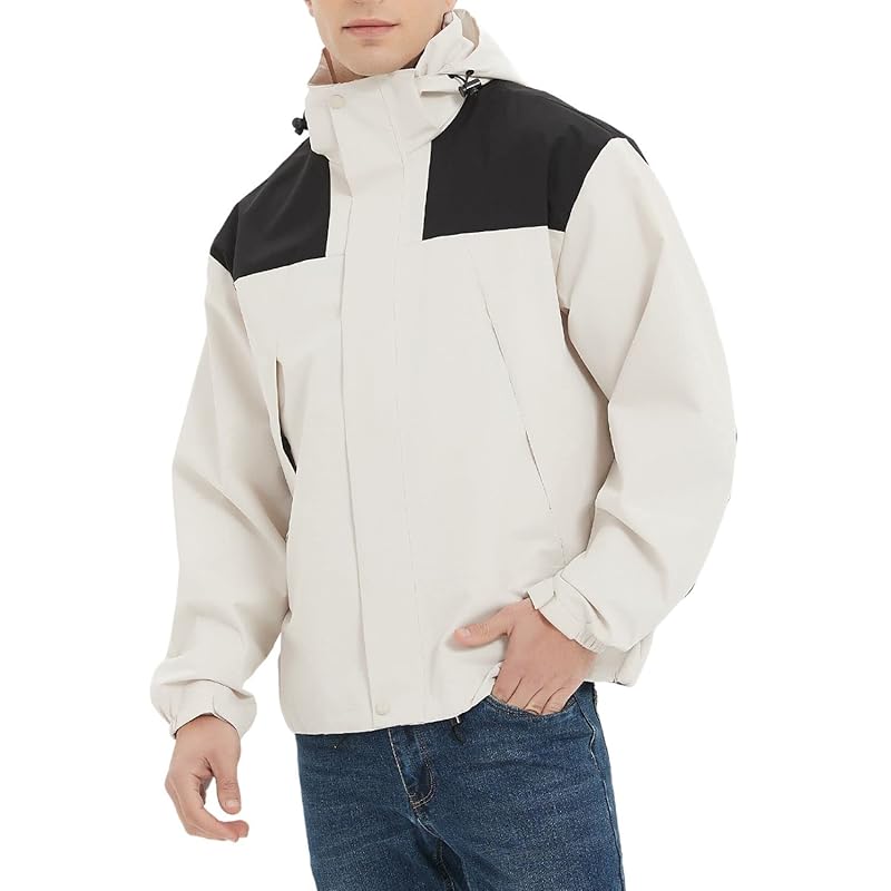 

[Behnke] [Comfortable to wear] mountain parka men s wear mountain climbing jacket outdoor mountain climbing clothes Cold protection water repellent