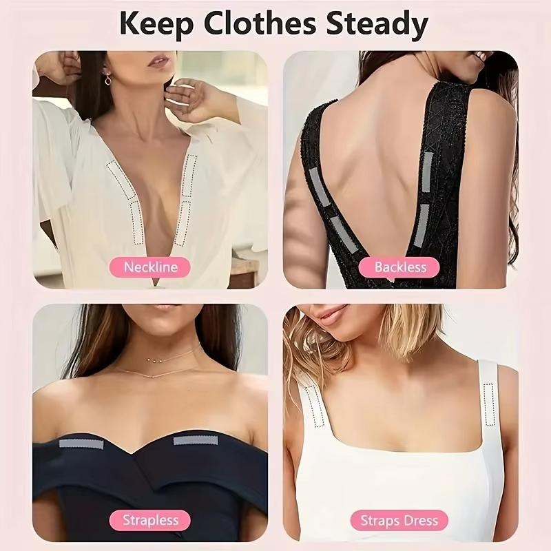 36/72/180pcs Waterproof Dress Cloth Tape Women Double-sided Secret Body Adhesive Breast Bra Strip Safe Transparent Clear Lingeri